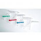 Spéculums vaginaux plastique taille S 24mm boîte de 100