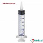 Seringues 3 corps 50ml, embout excentré, B.Braun, la boîte de 100