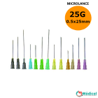 Aiguilles Microlance BD 25G 0,50x25mm Orange, boîte de 100