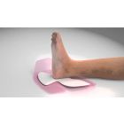 ALLEVYN™ LIFE HEEL - Pansement hydrocellulaire composite adhésif avec gel siliconé pour le talon taille unique la boite de 10