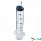 Seringue 3pieces 20ml sterile excentré par boîte de 50