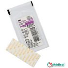Steri-strip support microporeux renforcé Violet 75 mm x 3mm, La pochette de 5 sutures