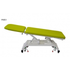 Divan VIMEU 2 plans électrique- Largeur 800 mm - Sellerie plate - Patins/Roulettes escamotables