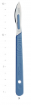 Bistouri stérile standard N°24 SWANN- MORTON, la boîte de 10