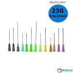 Aiguilles Microlance BD 23G 0,60x25mm Bleu, boîte de 100