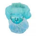 Cache barbe blanc , sachet de 100 pièces