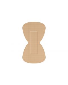 Pansements Textile Papillon 38 x68 mm couleur chair sachet de 50