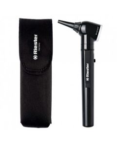 Otoscope Riester E-scope Lumière conventionnelle 2.7 V Noir