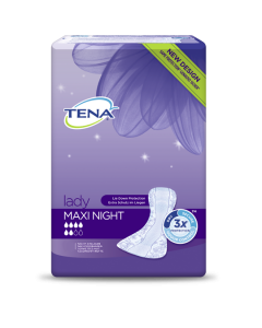 Tena Lady Maxi Night , sachet de 12