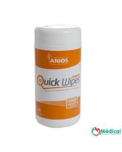 Lingettes désinfectantes Anios Quick Wipes, boite de 120 lingettes
