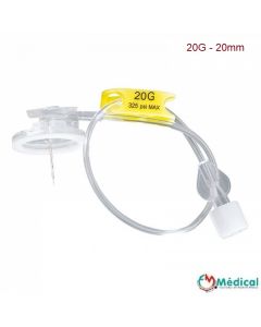 SURECAN SAFETY II AIGUILLE de Huber 20G 20MM, boîte de 20