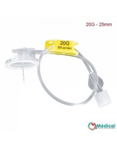 SURECAN SAFETY II AIGUILLE de Huber 20G 25MM, boîte de 20