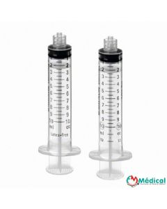 Seringue 3 pièces 10ml luer lock Omnifix BBraun, Boîte de 100