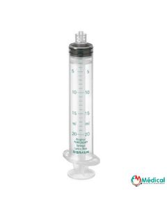 Seringue 3 pièces 20ml Luer Lock, Omnifix BBraun, boîte de 100