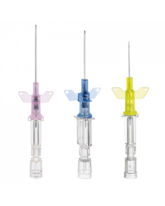 Cathéter court à ailettes Introcan Certo, 20G 32mm, Rose, B.Braun, la boîte de 50