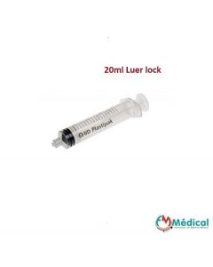 Seringue BD PLASTIPAK 3 pièces 20ml Luer Lock , boîte de 120