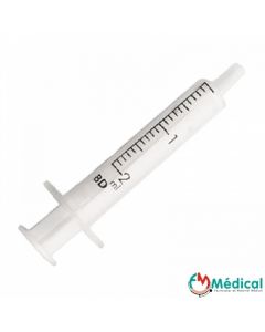 Illustration Seringues 2 pièces 2ml BD Discardit II Boîte de 100 pièces