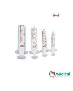 Seringue 2 pièces 10ml BD Discardit II Boîte de 100 pièces