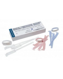 Bracelet d’identité Transparent adulte boîte de 100