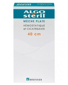 Algostéril Mèche, Plate, 5x40 cm, Boîte de 16