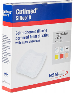 CUTIMED SILTEC B 17.5x17.5CM Boîte de 5