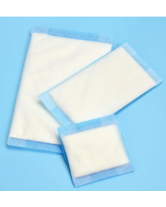 Compresse absorbante non stérile 10 cm x 10 cm par boite de 50