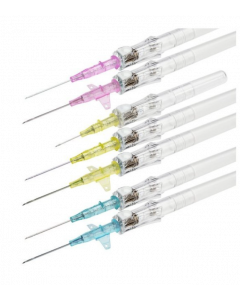 Cathéters avec ailettes 20G 1,1mm x 51mm, Rose, BD Insyte Autoguard, boîte de 50