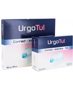 URGOTUL - Pansement avec une interface LIPIDO-COLLOIDE 5cm x 5cm , boîte de 40