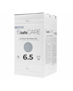Gants stériles latex poudrés taille 6.5/S, SafeCARE, la boîte de 50