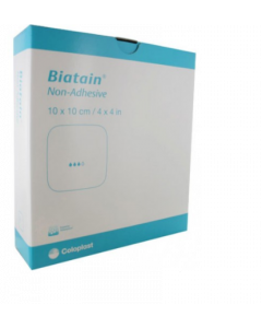 Biatain® Soft Hold - Pansements Hydrocellulaires micro-adhérents 17,5 x 17,5 cm, boîte de 10 