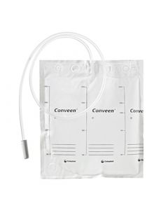 Poche à urine de nuit Conveen Basic, 2L, tubulure 100 cm, par 30