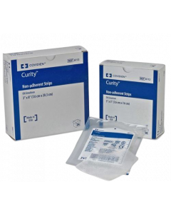CURITY NON ADHERENT 7,5 CM X 20C M X 144, Boite de 24 unités