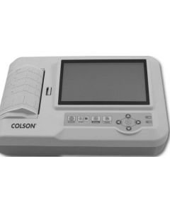 ECG CARDI-6 3/6 pistes, écran tactile couleur, imprimante, et aide à l'interprétation