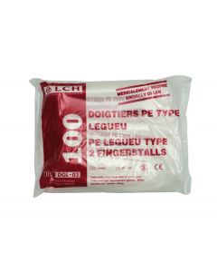 Doigtiers type Legueu 2 doigts médicalement propres