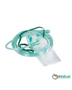 Masque O² HAUTE. CONC. avec réservoir et tubulure 210cm, adulte