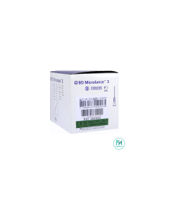 Aiguilles Microlance BD 21G 0,80x40mm Vert, boîte de 100