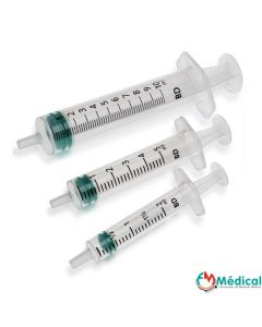 Seringue 3 pièces 5ml BD Emerald