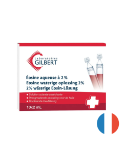 Eosine aqueuse 2% unidoses 10x2ml GILBERT HEALTHCARE