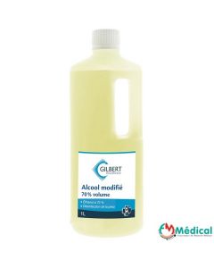 Alcool modifié 70% vol, bidon de 1 litre
