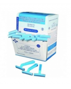 Rasoir à usage unique une lame, la boîte de 100 