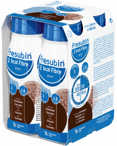 FRESUBIN 2KCAL FIBRE DRINK MAX 4X300ML Chocolat