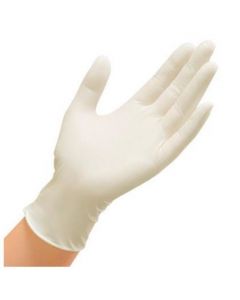 Gants latex non-poudrés