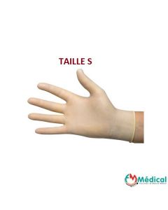 Gants latex non-poudrés