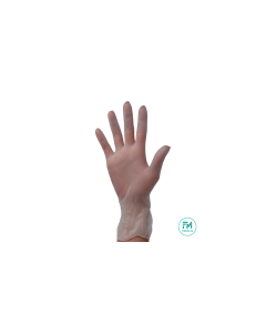 Face Gants Vinyle à Usage Unique Non Poudrés taille S (boîte de 100)