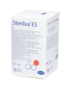 Compresses de gaze non stériles 12 plis 17 fils 10 x 10 cm, le sachet de 100