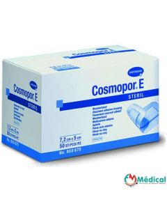 Cosmopor E prédécoupé 7,2 x 5 cm, boîte de 50