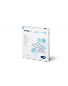 Pansement hydrogel 20x20cm, Hydrotac Tansparent, boîte de 10