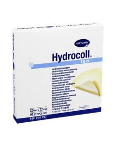 Pansement hydrocolloide Hydrocoll thin Hartmann, 15 cm x 15 cm, la boîte de 10