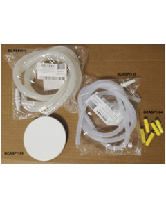 Set tubes Ø6X10mm+connecteurs Flovac ASKIR 20/30/230/ASPIRET