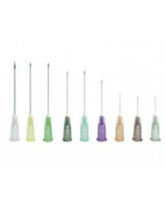 Aiguilles hypodermiques 23G 0,6x30mm bleu DispoFine Zarys, Boite de 100